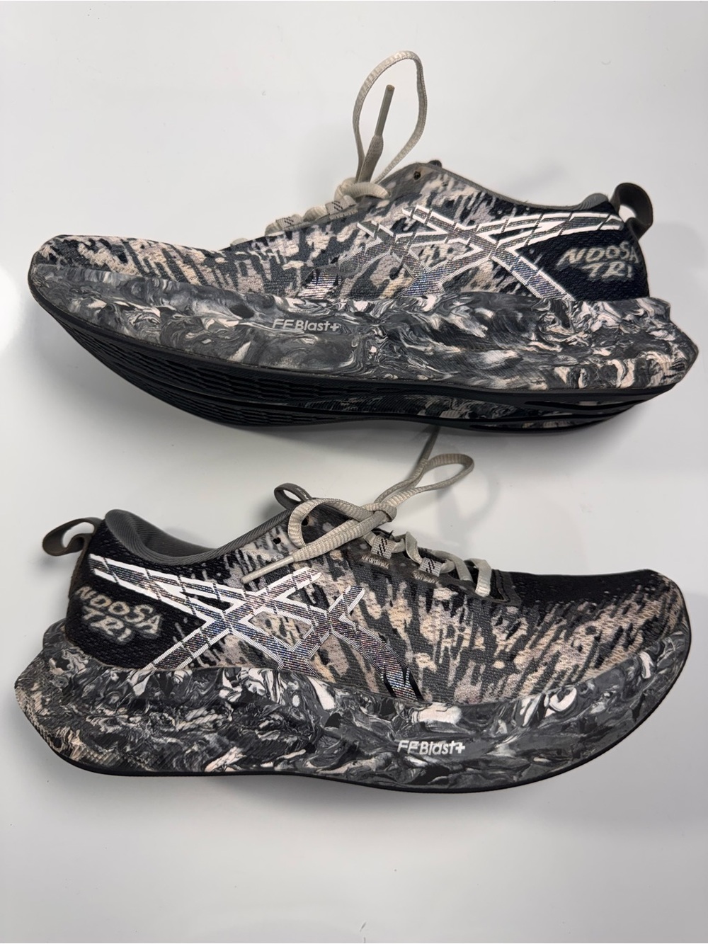 Asics Noosa Tri 16 Women’s  Size 8 Cream Breeze Marbled Running Shoes